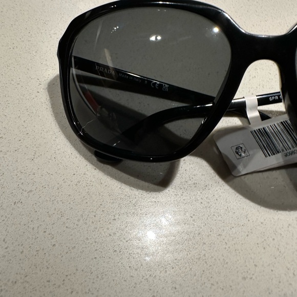 Prada SPR10V Sunglasses in Black - Picture 6 of 10